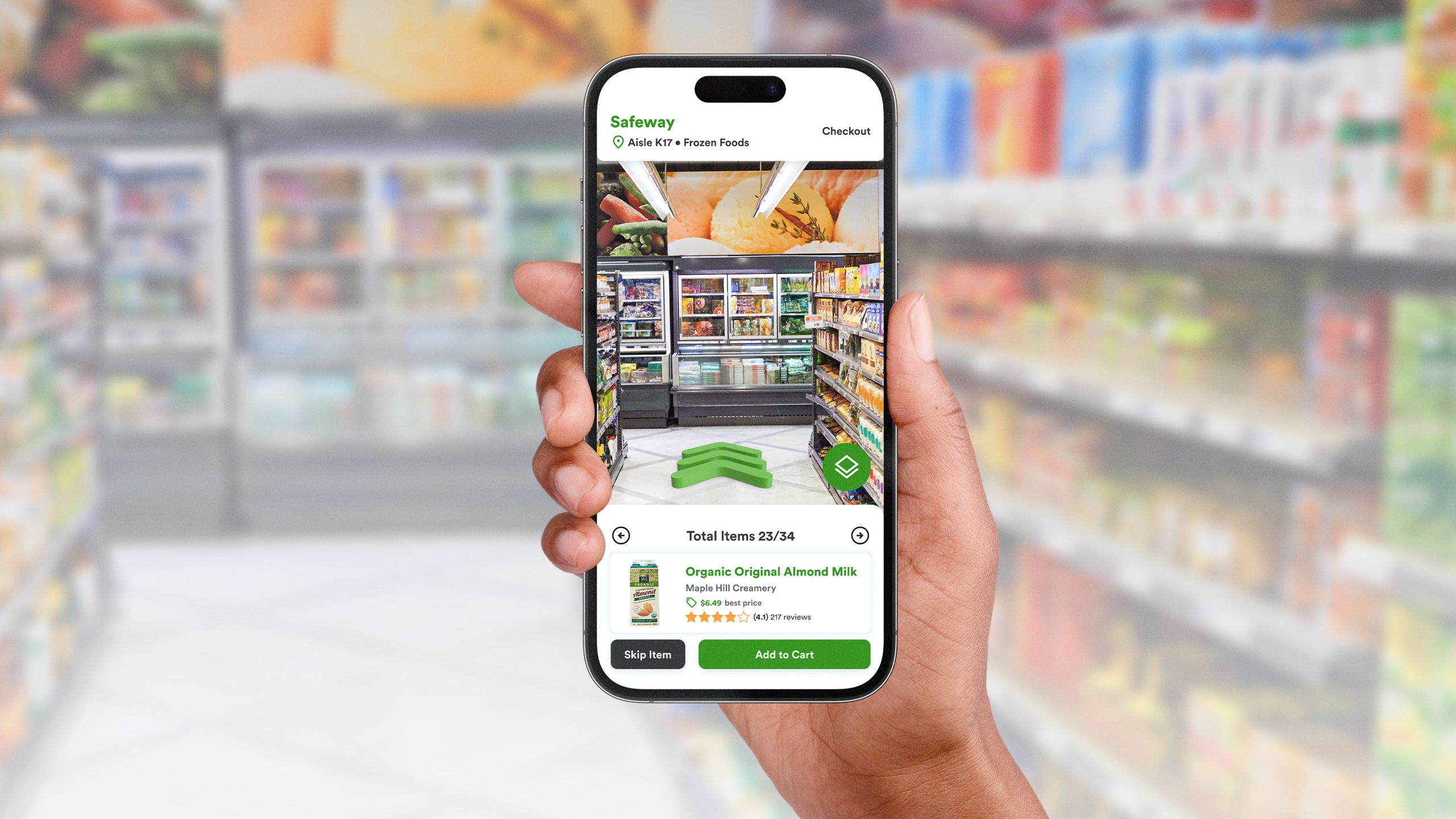 Carrot AR Grocery Wayfinding preview